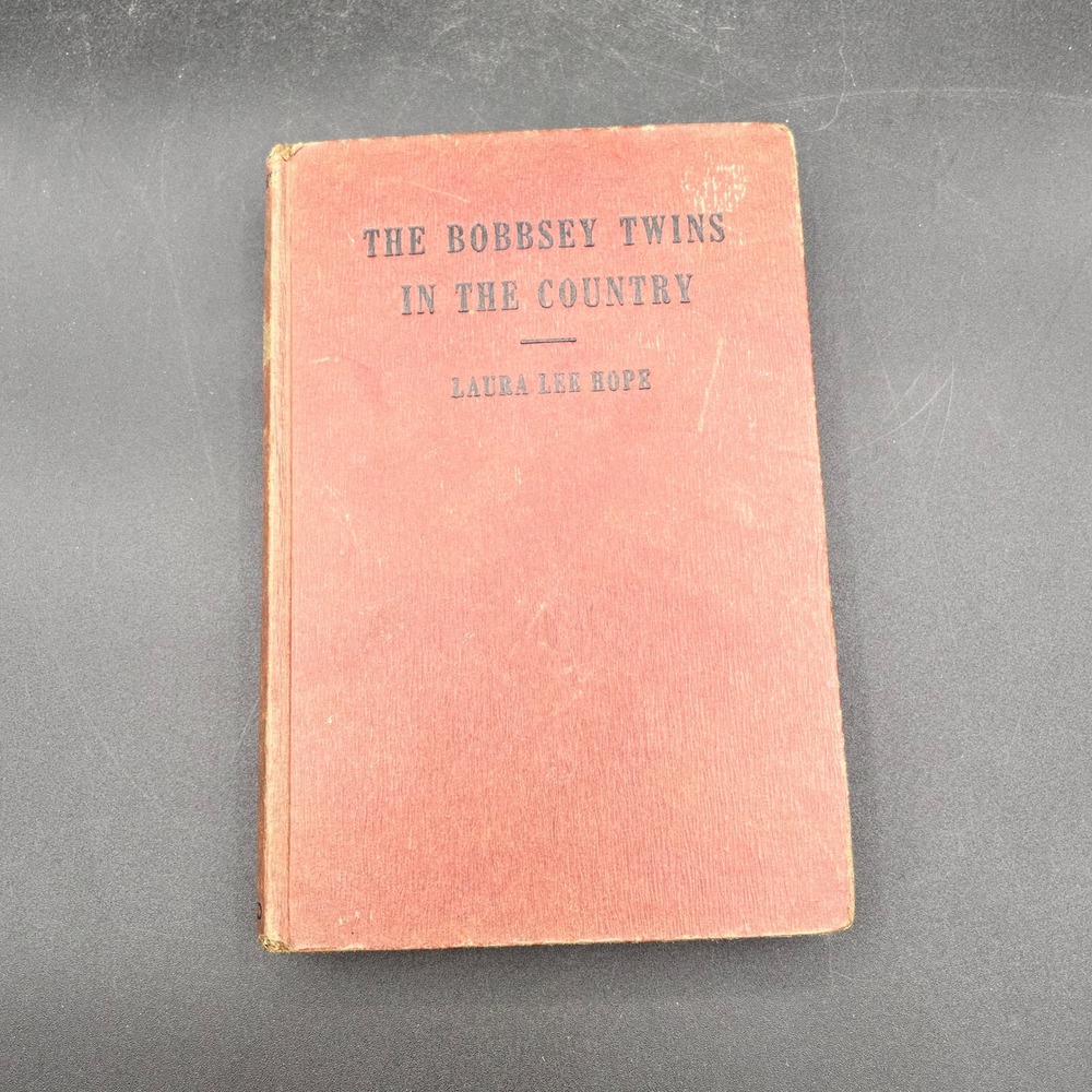 Vtg The Bobbsey Twins In The Country Old Hardcover Book Laura Lee Hope 1940s